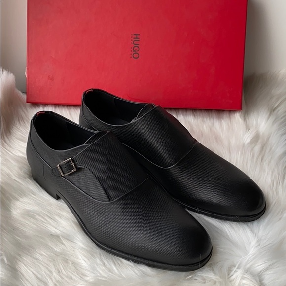 Hugo Boss Boheme Monk Strap Shoe Black 